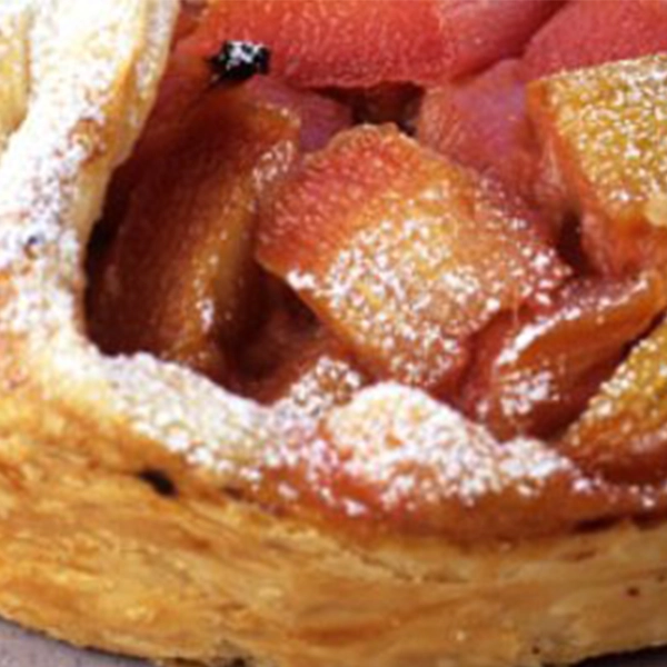 Diabetic & Coeliac-Friendly Rhubarb Brulee Tart